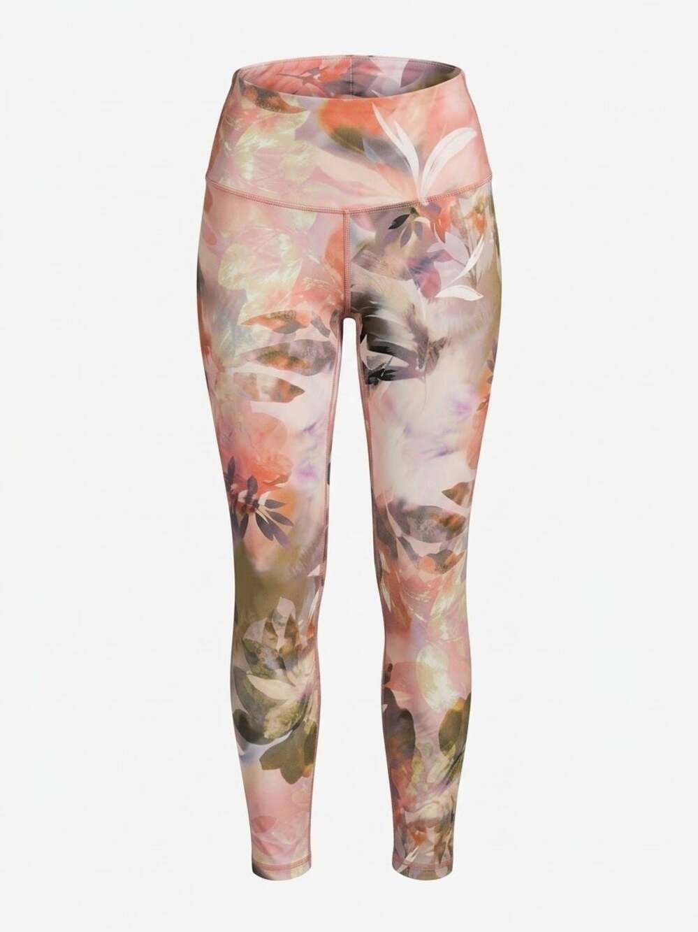 Aerie Offline High-Waisted Real Me Leggings Multi Watercolor Floral Size S